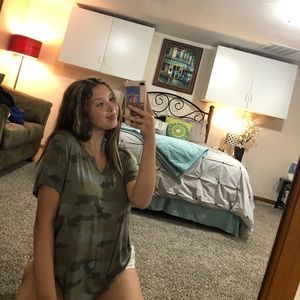 The cutest camo t shirt